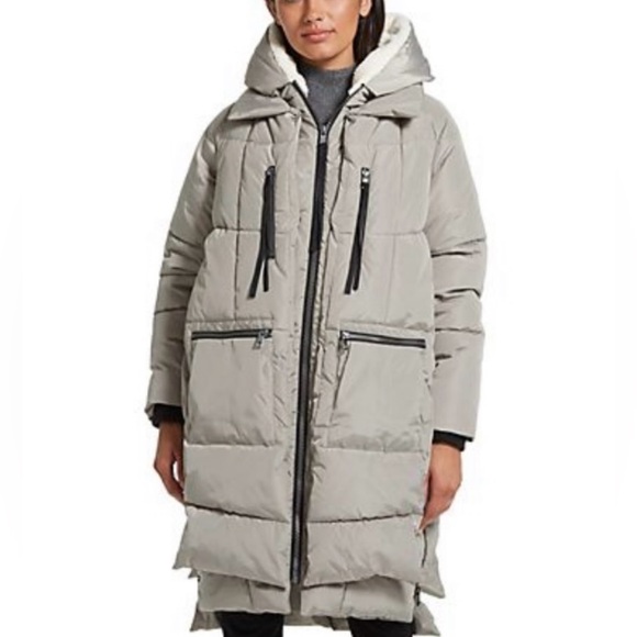 Gallery New York Jackets & Blazers - NWOT Gallery Faux Down Hood Utility Puffer Coat. Color: Lt. Sage. Size:Large